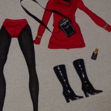 Полный аутфит Барби Barbie Uhura новый редкий