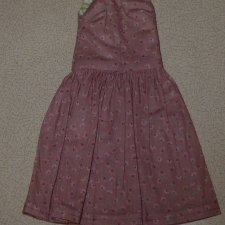 Платье цвета чайной розы OOAK Handmade для Барби (стандартной, высокой), Poppy Parker, FR