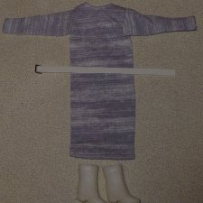 Аутфит Handmade для Барби, кукол 12 дюймов - платье, пояс, ботинки - новые