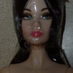 Китайская Supermodel - аналог Барби, Poppy Parker - брюнетка - голова на пересадку + сломанное тело