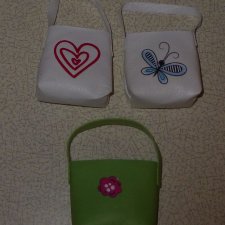 Сумки функциональные 3 шт. для Барби, Poppy Parker, Fashion royalty, Momoko, кукол 12 дюймов