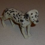 Собака Далматинец - коллекционная фигурка - домашнее животное для кукол ростом 12 дюймов