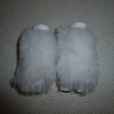 Сапожки с мехом из редкого аутфита Monsieur Z (Integrity toys) - подходят Dynamite girls, Barbie