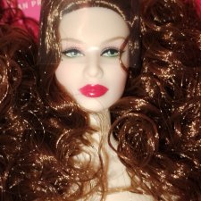 Кукла Supermodel doll (китайский аналог Барби Looks) - размер FR, Mizi - рыженькая - новая