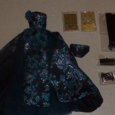 Полный аутфит Fashion royalty East 59 Twilight In Blue Topaz новый