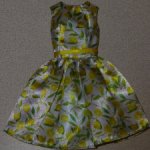 Платье Handmade для Barbie, Poppy Parker, Dynamite girls, Nu Face, Fashion royalty, кукол 12 дюймов