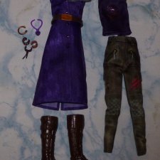 Редкий полный аутфит Disney Zombies 4: Dawn Of The Vampires Willa Lykensen (размер Barbie)