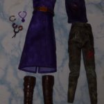 Редкий полный аутфит Disney Zombies 4: Dawn Of The Vampires Willa Lykensen (размер Barbie)