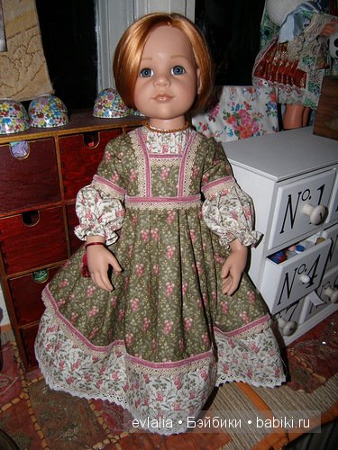 Одежки из американских ситцев для маленьких принцесс Gotz | Бэйбики Одежки из американских ситцев для маленьких принцесс Gotz