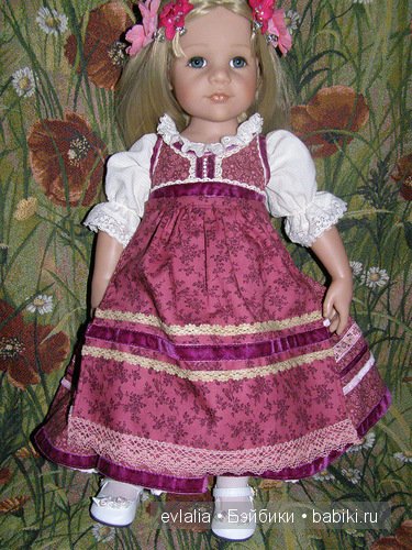 Одежки из американских ситцев для маленьких принцесс Gotz | Бэйбики Одежки из американских ситцев для маленьких принцесс Gotz (фото 3)