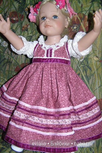 Одежки из американских ситцев для маленьких принцесс Gotz | Бэйбики Одежки из американских ситцев для маленьких принцесс Gotz (фото 6)