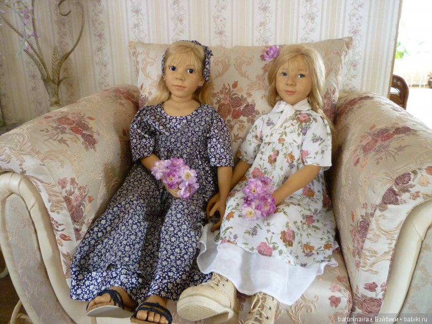 Моя исполнившаяся мечта, девочки Elisabeth Lindner Anina и Josie - дома