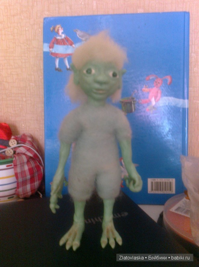 Первая проба — Лепка авторских кукол: полимерная глина (фото 2)