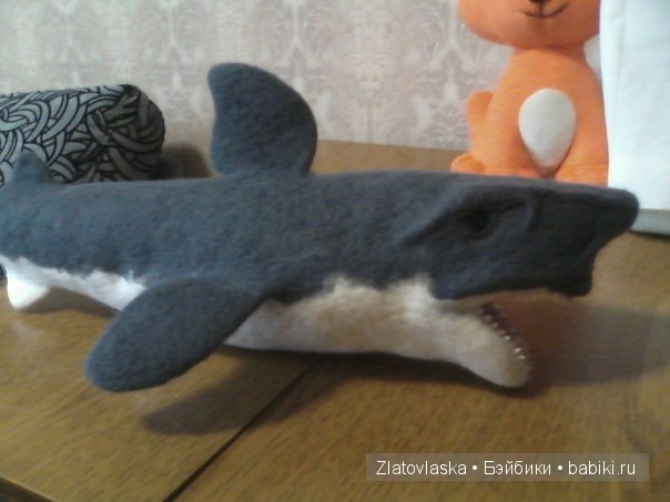Мои "недопоказанные" акулята. Игрушки сухим валянием ручной работы