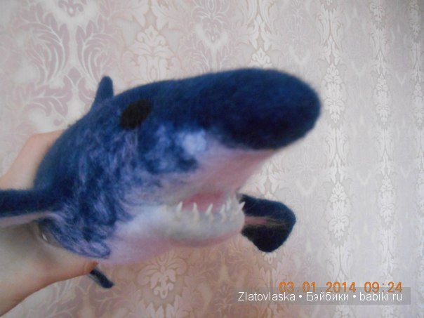 Мои "недопоказанные" акулята. Игрушки сухим валянием ручной работы (фото 7)