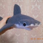 Мои "недопоказанные" акулята. Игрушки сухим валянием ручной работы