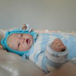 Малыш реборн Алекс из молда Антонио Хуан