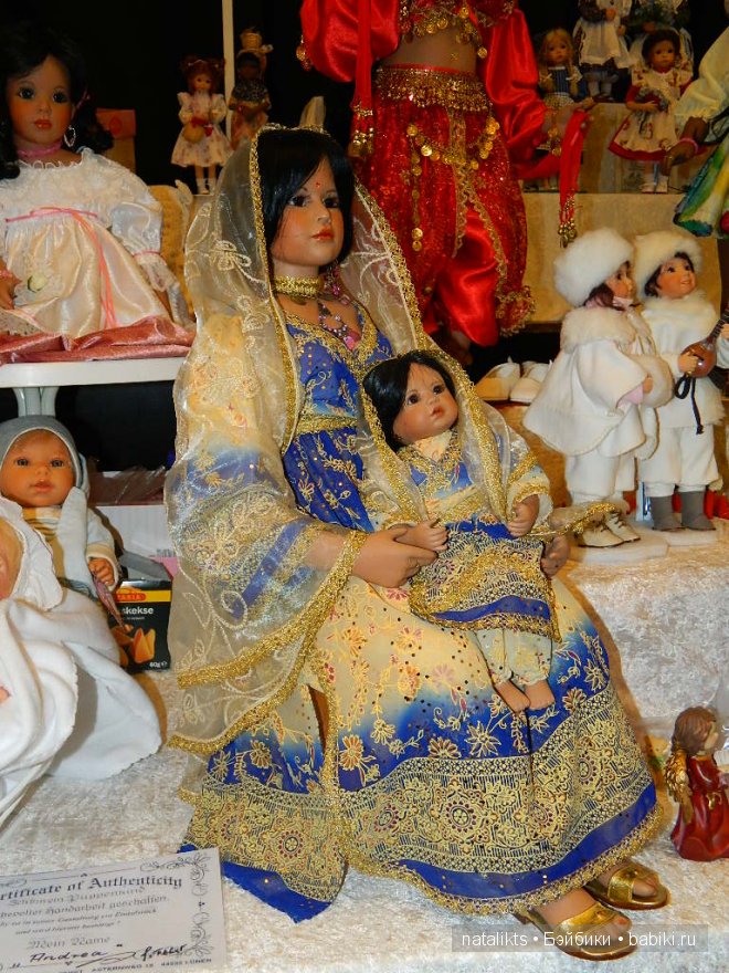 Фото с выставки кукол - 19 Puppenfesttage Eschwege 2-3.11.2013