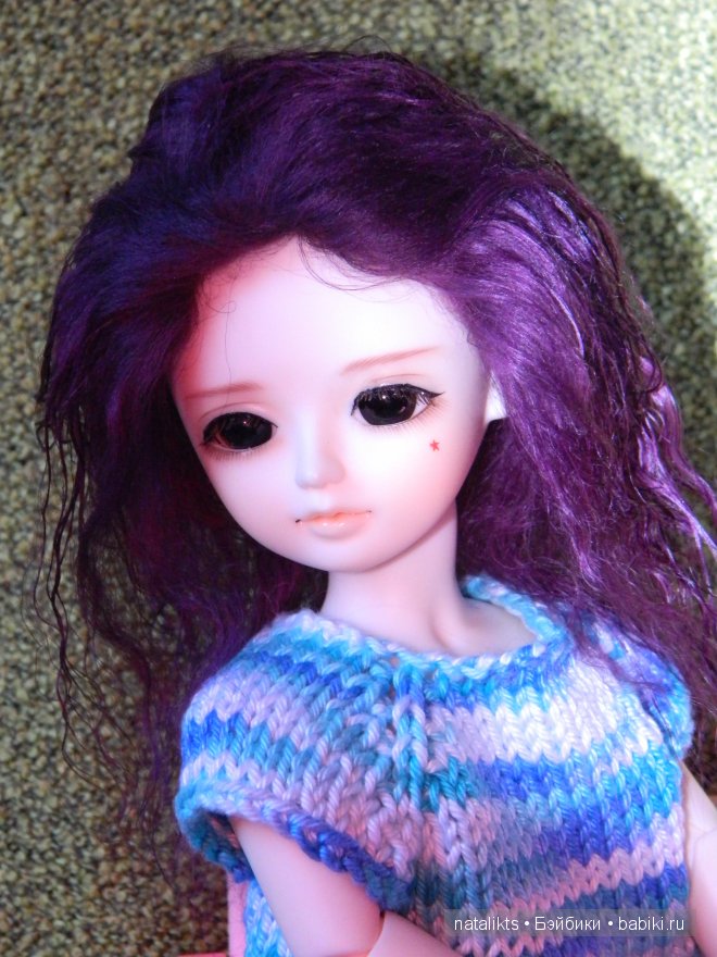 Мой первый опыт по пошиву паричков для БЖД кукол (фото 7)