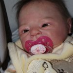 Новенькая малышка реборн Челси, молд Hathalie от Lillianne Breedveld