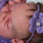 Малышка реборн сплюшка Гретхен из молда скульптора Элизы Маркс