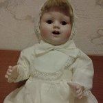 Фарфоровая кукла реплика Gallery Originals Shelburne Museum Porcelain Grete Doll