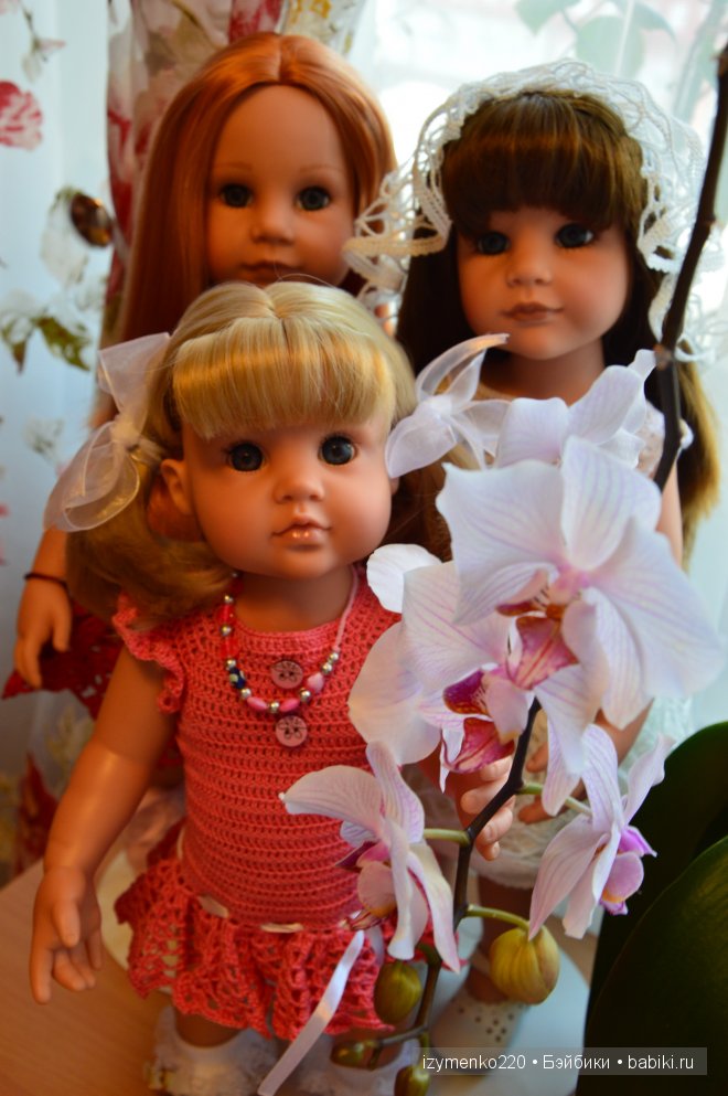 Мои новенькие девочки Gotz и не только