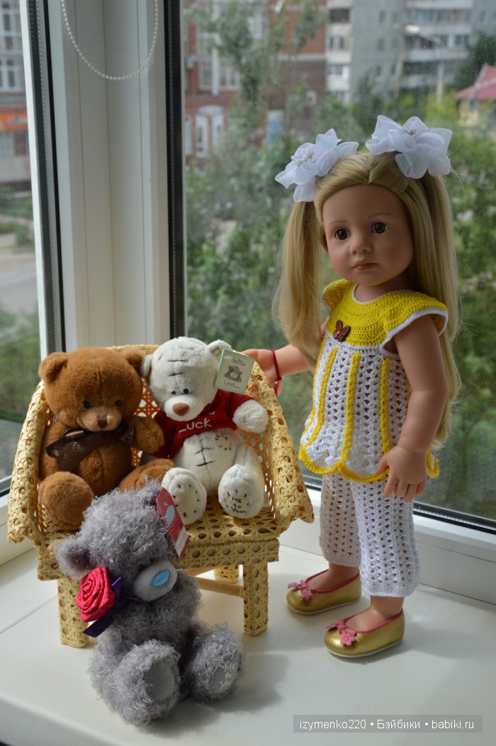 Старушки и игрушки — Куклы Gotz (Готц): Ханна (фото 7)