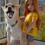 У меня живет щенок