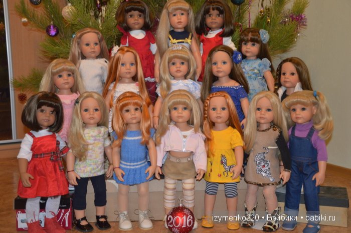 Новогодние каникулы — Куклы Gotz (Готц): Ханна