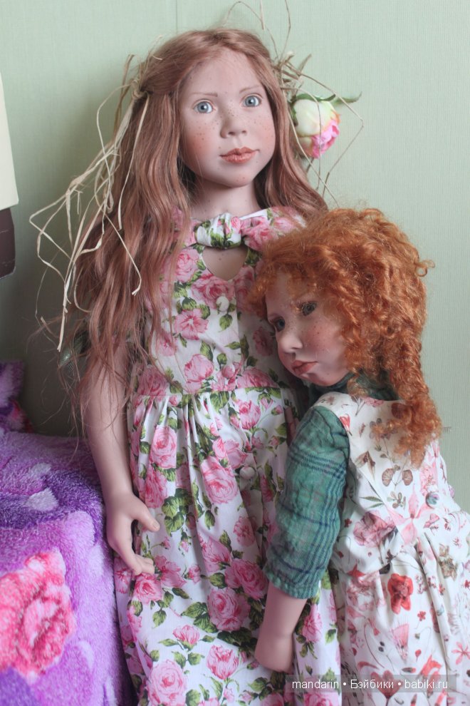 Мои золотые мечты.... вся прелесть кукол Цвергназе! Лина-Клара