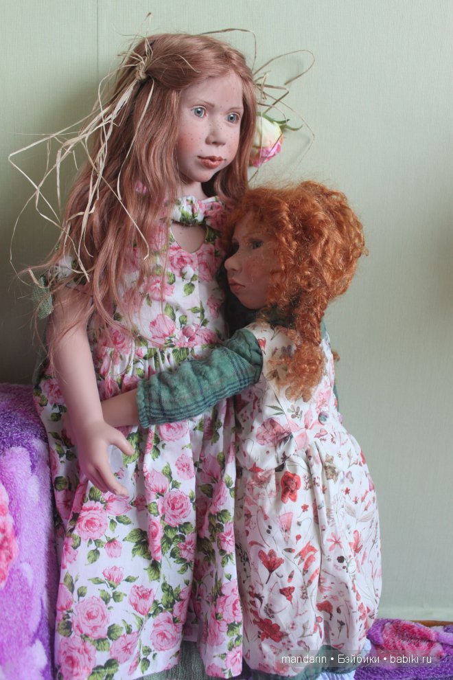 Мои золотые мечты.... вся прелесть кукол Цвергназе! Лина-Клара