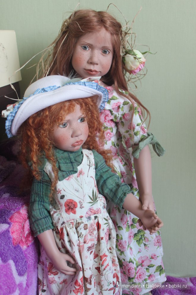 Мои золотые мечты.... вся прелесть кукол Цвергназе! Лина-Клара