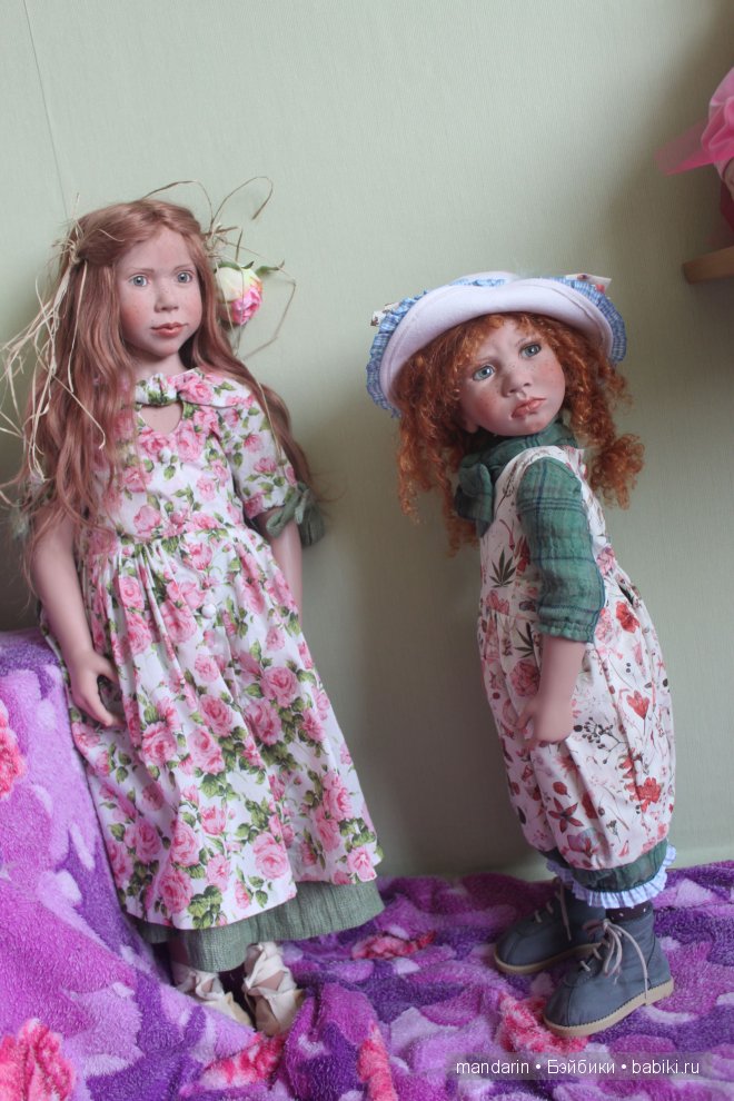 Мои золотые мечты.... вся прелесть кукол Цвергназе! Лина-Клара