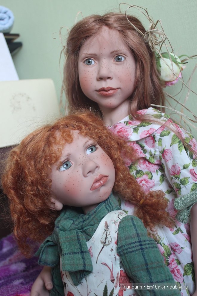 Мои золотые мечты.... вся прелесть кукол Цвергназе! Лина-Клара