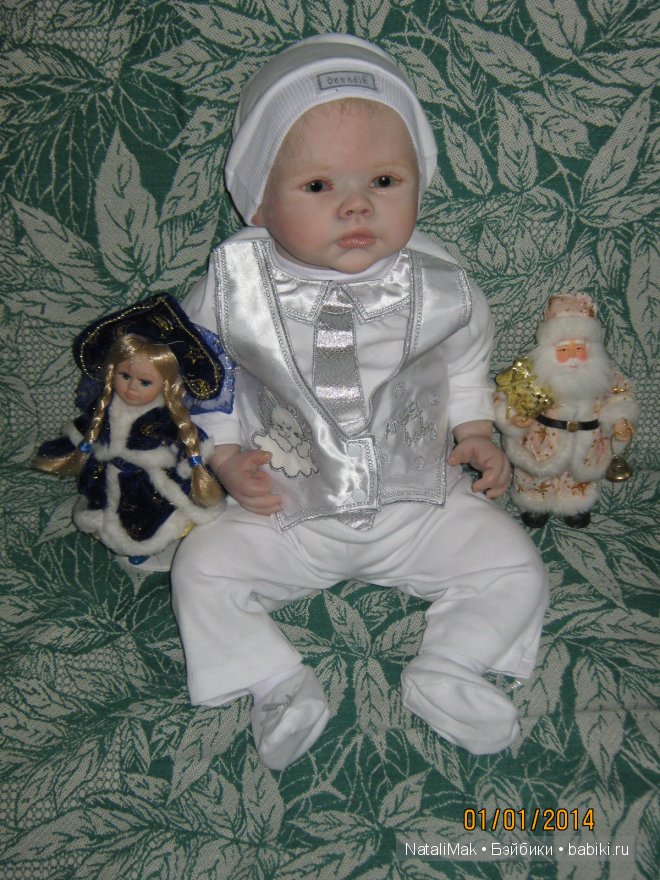 Как мы с малышами реборн Новый Год встречали