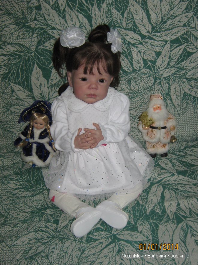 Как мы с малышами реборн Новый Год встречали (фото 6)