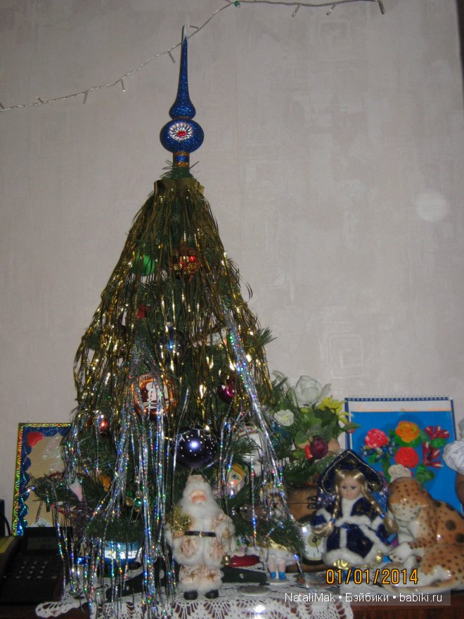 Как мы с малышами реборн Новый Год встречали (фото 4)