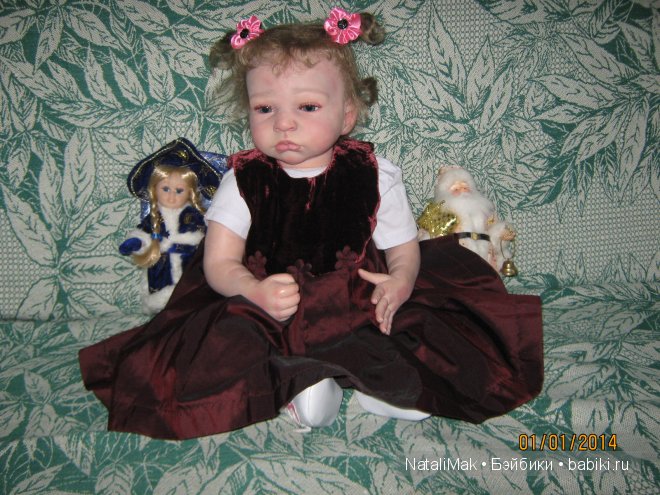 Как мы с малышами реборн Новый Год встречали