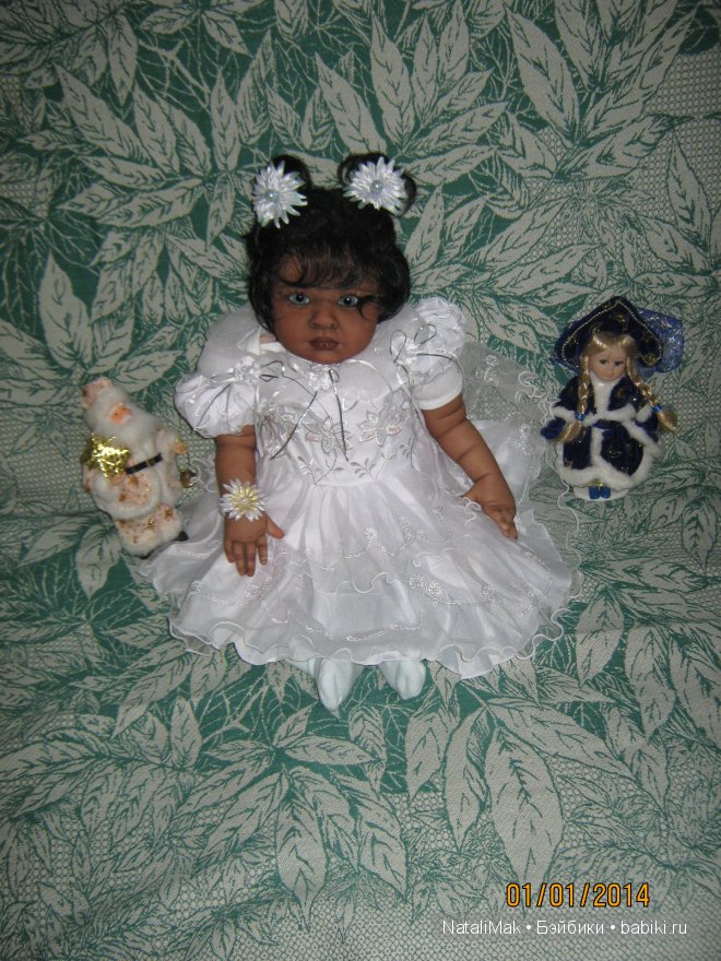 Как мы с малышами реборн Новый Год встречали