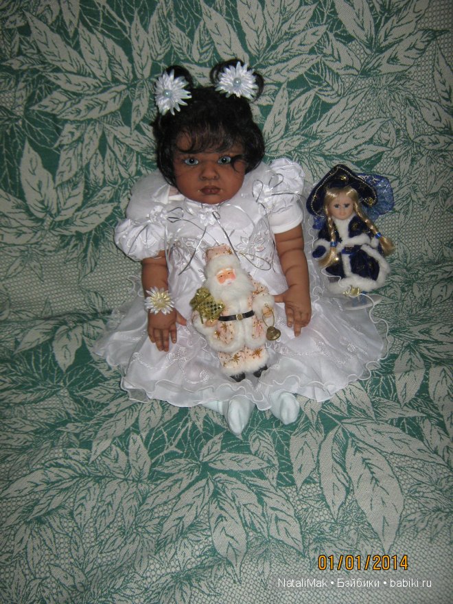 Как мы с малышами реборн Новый Год встречали