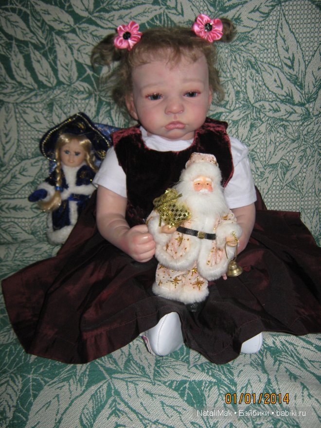 Как мы с малышами реборн Новый Год встречали