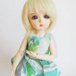 Весна...новое платье Кэтти и маленький друг