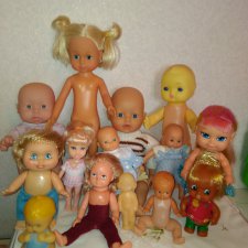 Куклы игровые,куклы детства лотами