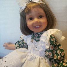 Девочка Jackie от Pat Secrist 1998 года 18.5 " Девочка Jackie от Pat Secrist 1998 года 18.5 "