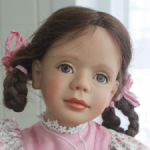 Редкая  девочка - ISABEL - Sonja Hartmann German Puppenkind Puppe