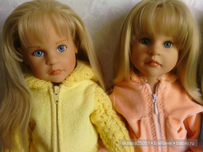 Горячо любимые Штеффики... Мои куколки Gotz & Steiff