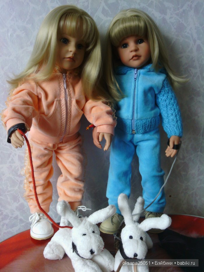 Горячо любимые Штеффики... Мои куколки Gotz & Steiff