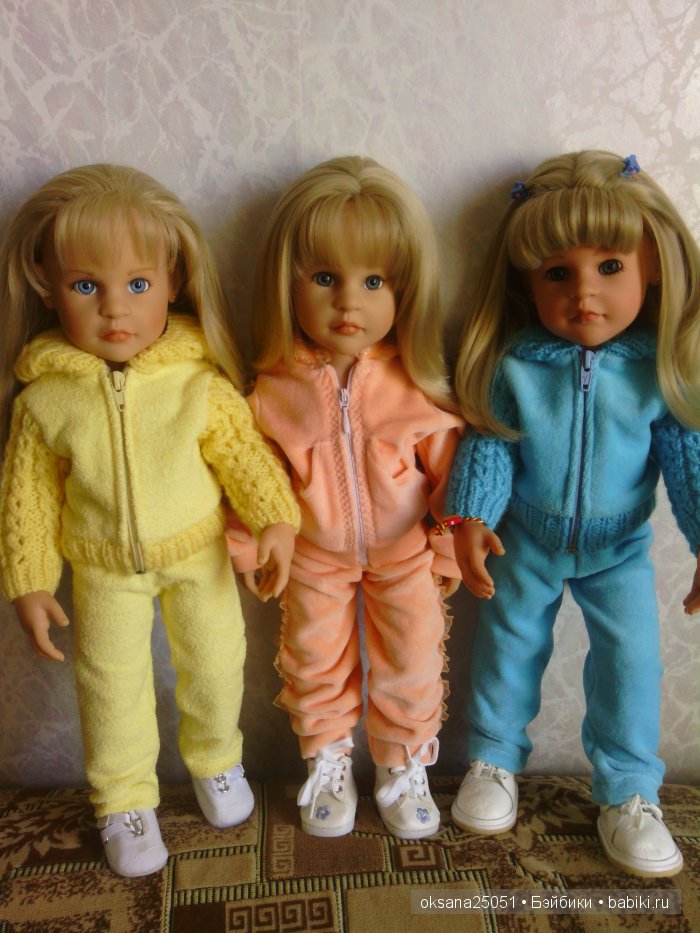 Горячо любимые Штеффики... Мои куколки Gotz & Steiff