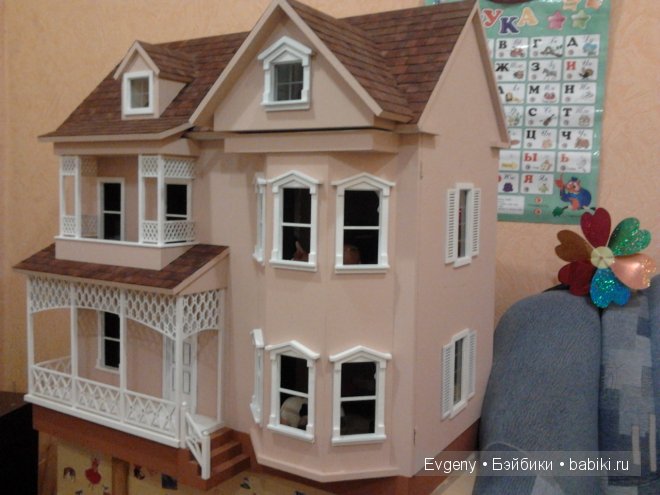 Домик для кукол готов — Кукольные домики своими руками: фото